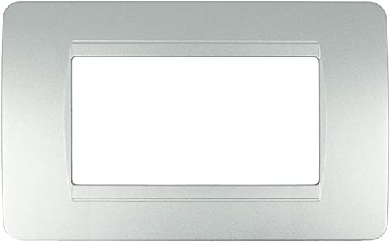 Placca 4m silver compatibile con matix