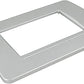 Placca 4m silver compatibile con matix