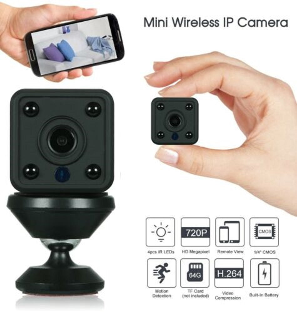 Mini Cam WIFI Scheda micro sd da 32 GB inclusa